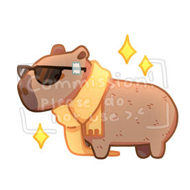 【Commission】 5 (c a p y b a r a)